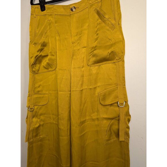 Anthropologie wide leg cargo pants size 4 - Picture 9 of 10
